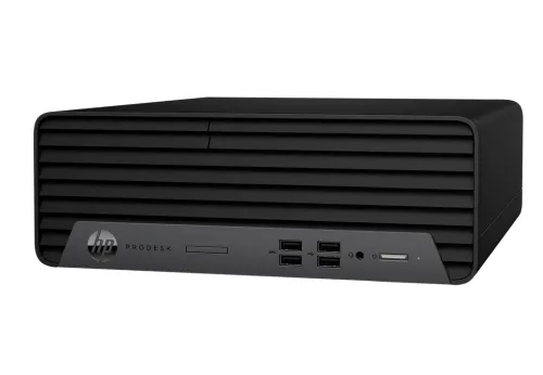Настолен компютър, HP ProDesk 400 G7 SFF 180W, Core i3-10100(3.6GHz, up to 4.3Ghz/6MB/4C), 8GB 2666Mhz 1DIMM, 256GB M.2 PCIe SSD, DVD+/-RW, VGA port, Free DOS, 1 Year Warranty On-site - image 1