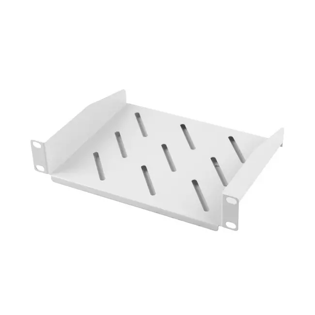 Accesoriu, Lanberg raft fix 10" 1U / 254x180mm, capacitate maximă de încărcare până la 20kg, gri