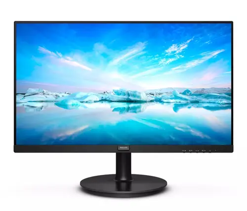 Монитор, Philips 242V8LA, 23.8" VA WLED, 1920x1080@75Hz, 4ms GtG, 250cd/m2, 3000:1, Mega Infinity DCR, Adaptive Sync, FlickerFree, Low Blue Mode, 2Wx2, Tilt, D-SUB, HDMI, DP