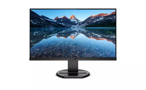 Монитор, Philips 243B9, 23.8" WLED IPS, 1920x1080@75Hz, 4ms GtG, 250cd/m2, 1000:1, DC50M:1, Adaptive Sync, FlickerFree, Low Blue Light, 2Wx2, Tilt, Height Adjust, Pivot, Swivel, D-SUB, HDMI, DP, USB Hub