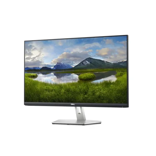 Монитор, Dell S2721H, 27" LED edgelight system AG, IPS, 4ms, 1000:1, 300 cd/m2, Full HD (1920x1080), 75Hz, 72% NTSC, AMD FreeSync, HDMI, Line-out port, Speakers, Tilt, Black Bazel, Platinum Silver - image 1