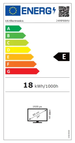 Монитор, LG 24MP88HV, 23.8" IPS, AG, 5ms GTG, Mega DFC, 250cd/m2, Full HD 1920x1080, sRGB 99%, D-Sub, HDMI, Tilt, Speaker 5W x 2, Silver spray/White - image 6