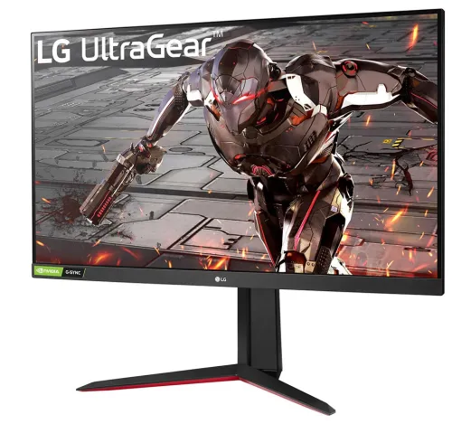 Монитор, LG 32GN550-B, 31.5" UltraGear VA, AG, 1ms MBR, 165Hz, 3000:1, 300cd/m2, Full HD 1920x1080, NVIDIA G-SYNC, Radeon FreeSync, HDR 10, sRGB 95%, HDMI, DisplayPort, Height Adjustable, Pivot, Tilt, Reader Mode, Black - image 1