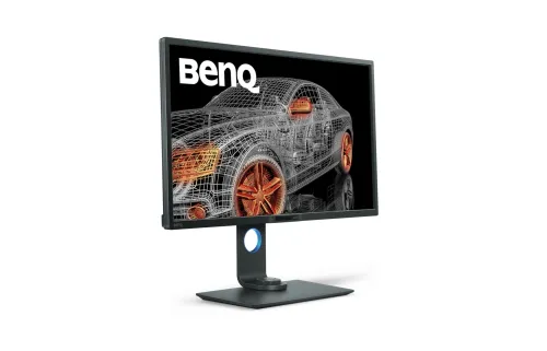 Монитор, BenQ PD3200Q, 32" VA LED, 4ms, 2560x1440 QHD, Designer Monitor, 100% sRGB, CAD/CAM Mode, KVM, Flicker-free, LBL, 3000:1, DCR 20M:1, 10 bit, 300 cd/m2, DVI, HDMI, DP, miniDP, USB 3.0, Card Reader, Speakers, Height Adj., Swivel, Pivot, Tilt, Gray - image 2