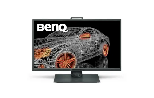 Монитор, BenQ PD3200Q, 32" VA LED, 4ms, 2560x1440 QHD, Designer Monitor, 100% sRGB, CAD/CAM Mode, KVM, Flicker-free, LBL, 3000:1, DCR 20M:1, 10 bit, 300 cd/m2, DVI, HDMI, DP, miniDP, USB 3.0, Card Reader, Speakers, Height Adj., Swivel, Pivot, Tilt, Gray - image 4