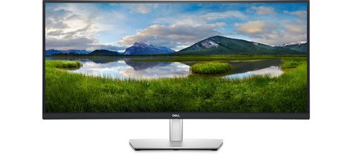 Монитор, Dell P3421W, 34" Curved WQHD AG, IPS, 21:9, 5ms, 1000:1, 300 cd/m2, (3440x1440 ), HDMI, DP, USB-C, USB 3.0, Height Adjustable, Swivel, Tilt, Black - image 1