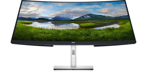 Монитор, Dell P3421W, 34" Curved WQHD AG, IPS, 21:9, 5ms, 1000:1, 300 cd/m2, (3440x1440 ), HDMI, DP, USB-C, USB 3.0, Height Adjustable, Swivel, Tilt, Black - image 2