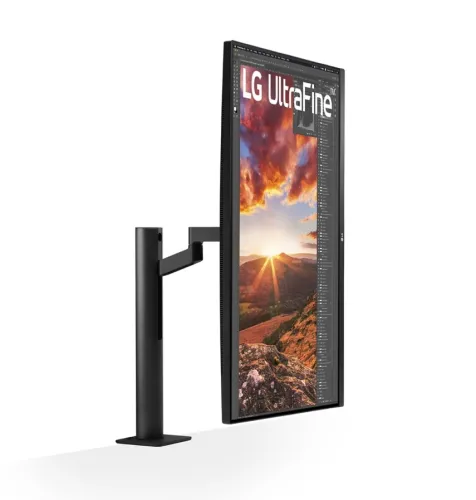 Монитор, LG 32UN880-B, 31.5" UltraFine Ergo 4K, IPS AG, DCI-P3 95%, 5ms, 350 cd/m2, 1000:1, 3840x2160, HDR 10, USB Type-C, USB, HDMI, DisplayPort, AMD FreeSync, Speaker 5Wx2, Game Mode, Reader Mode, PIP, Tilt/Height/Swivel/Pivot/ Extend/Retract, Black - image 1