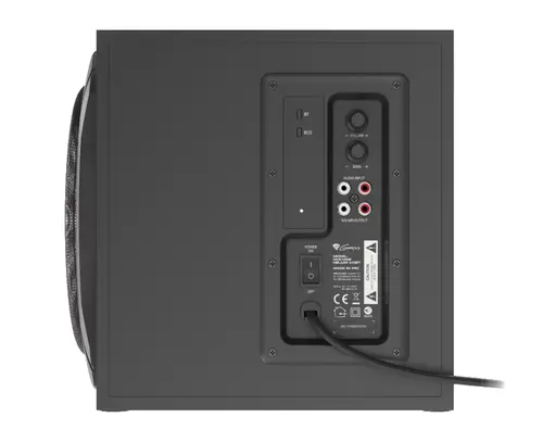 Sistem audio, Genesis Boxe Helium 610BT 60W Rms 2.1 Negru Telecomandă cu fir - 5