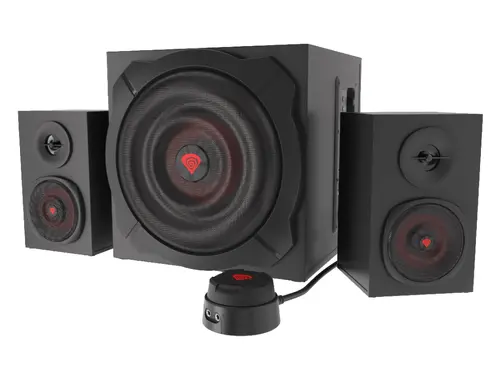 Σύστημα ήχου, Genesis Ηχεία Helium 610BT 60W Rms 2.1 Μαύρο Ενσύρματο τηλεχειριστήριο - 1