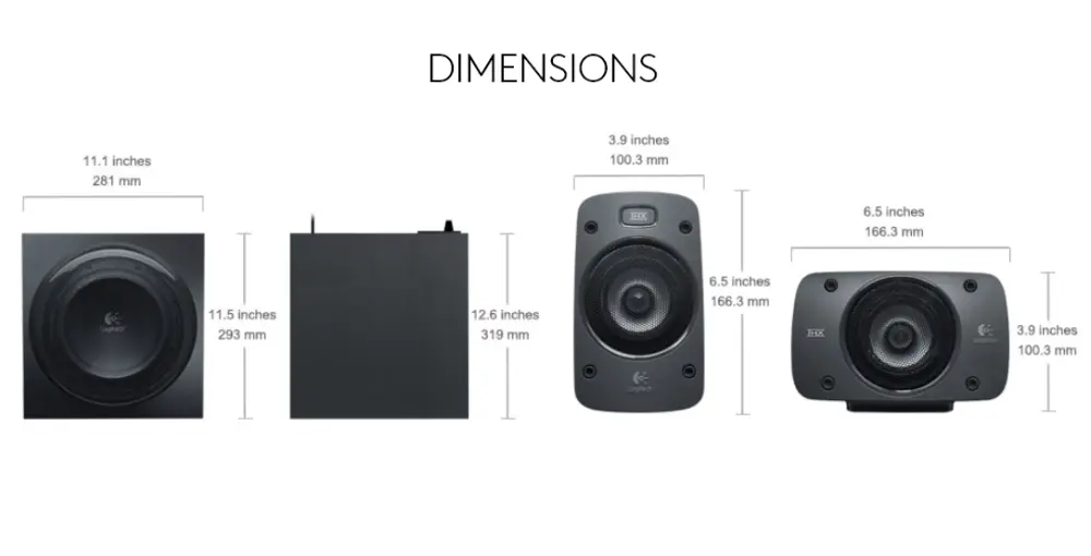Sistem audio, Logitech boxe Surround Sound Z906 - image 8
