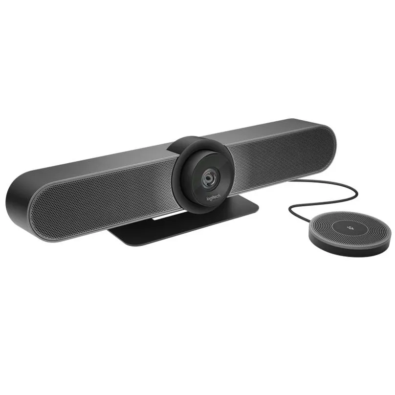 Микрофон, Logitech MeetUp Expansion Mic, Mute Button, Black - image 1
