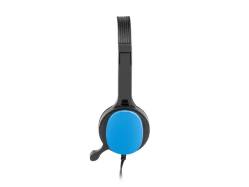 Слушалки, uGo Headset USL-1221 + microphone, Blue