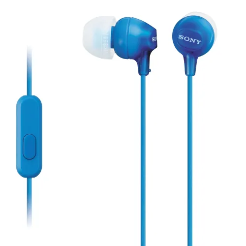 Слушалки, Sony Headset MDR-EX15AP blue