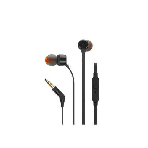 Слушалки, JBL T110 BLK In-ear headphones