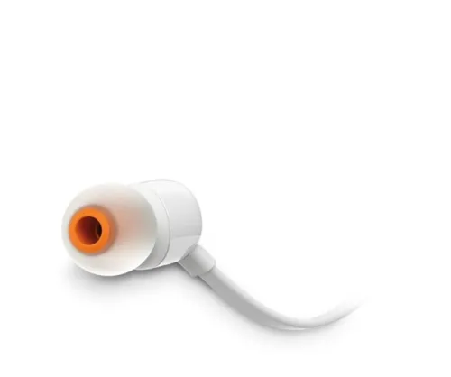 Слушалки, JBL T110 WHT In-ear headphones - image 1