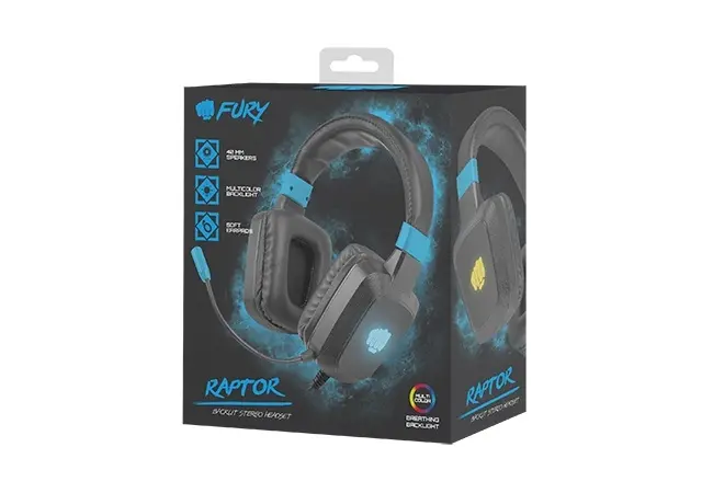 Ακουστικά, Fury Gaming Headset Raptor - image 3
