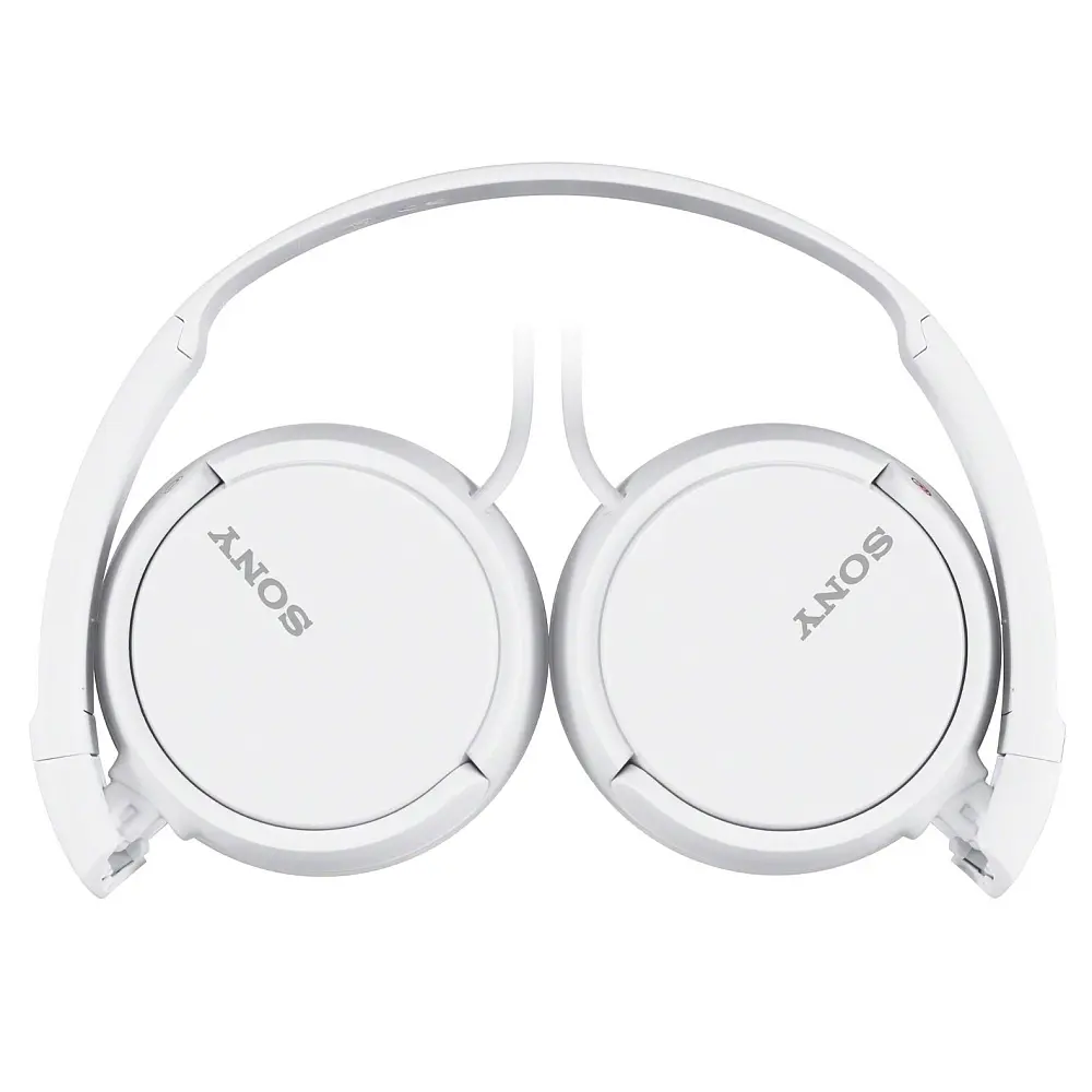 Căști, Sony MDR-ZX110AP alb - image 1