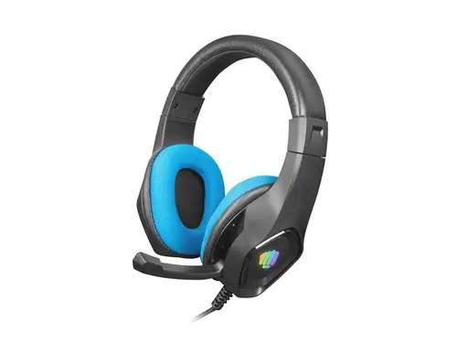 Căști, Fury Gaming Headset Phantom negru-albastru - 1