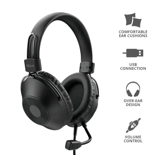 Слушалки, TRUST Ozo USB Headset - image 5