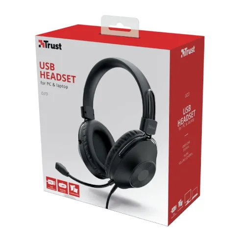 Слушалки, TRUST Ozo USB Headset - image 7
