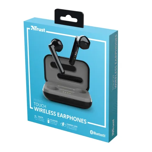 Слушалки, TRUST Primo Touch Bluetooth Earphones Black - image 10