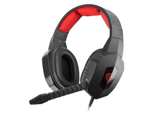 Слушалки, Genesis Headphones Argon 400 With Microphone Black-Red (H59)