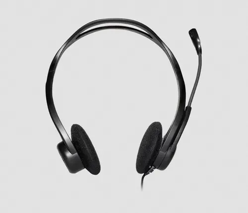 Слушалки, Logitech PC 960 Stereo Headset USB, OEM - image 2