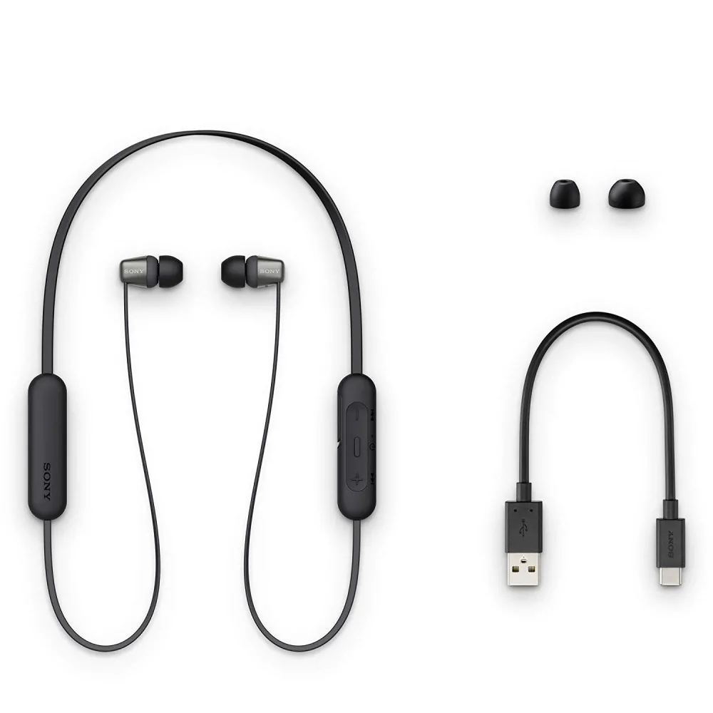 Слушалки, Sony Headset WI-C310, black - image 2