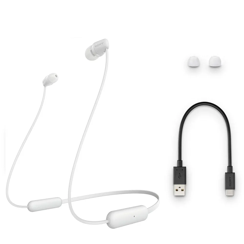 Слушалки, Sony Headset WI-C310, white - image 1
