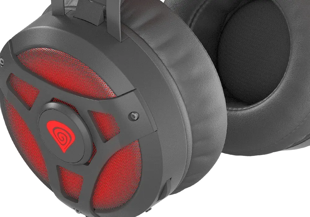 Ακουστικά, Genesis Gaming Neon 360 Stereo, οπίσθιος φωτισμός, δόνηση - image 3