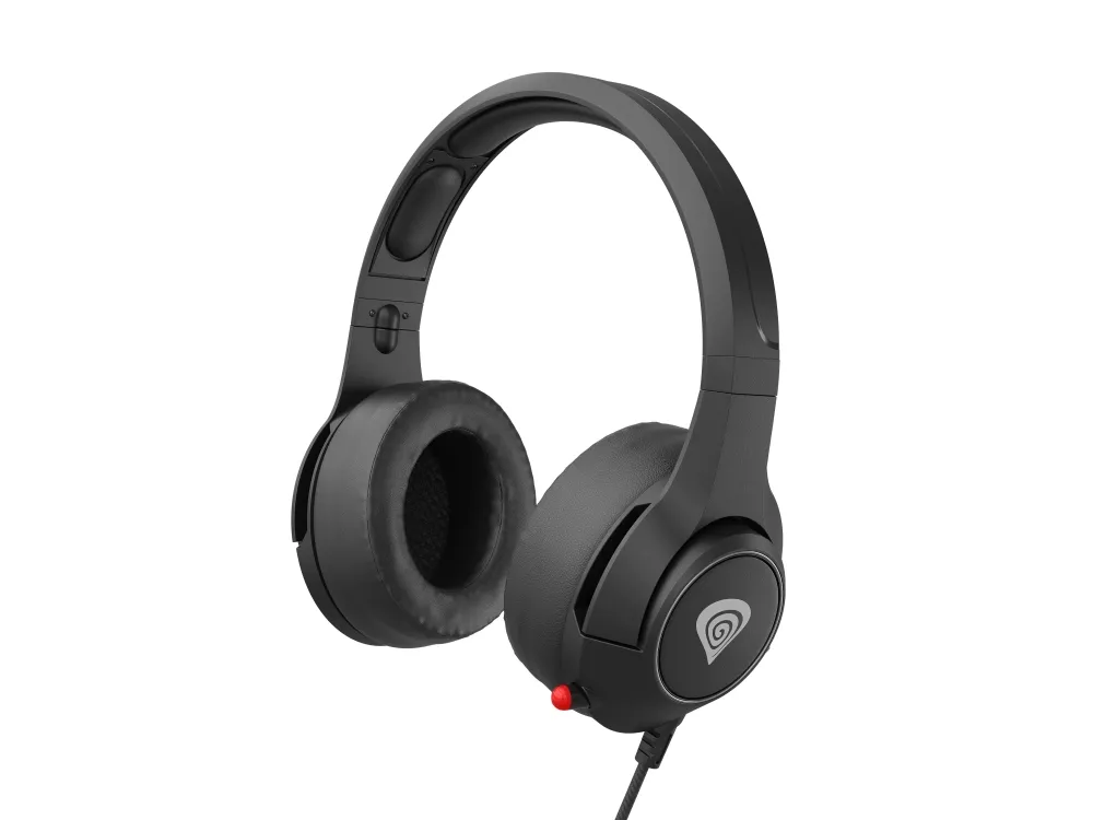 Слушалки, Genesis Headset Argon 600 With Microphone Adapter Black