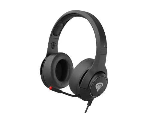 Слушалки, Genesis Headset Argon 600 With Microphone Adapter Black - image 5