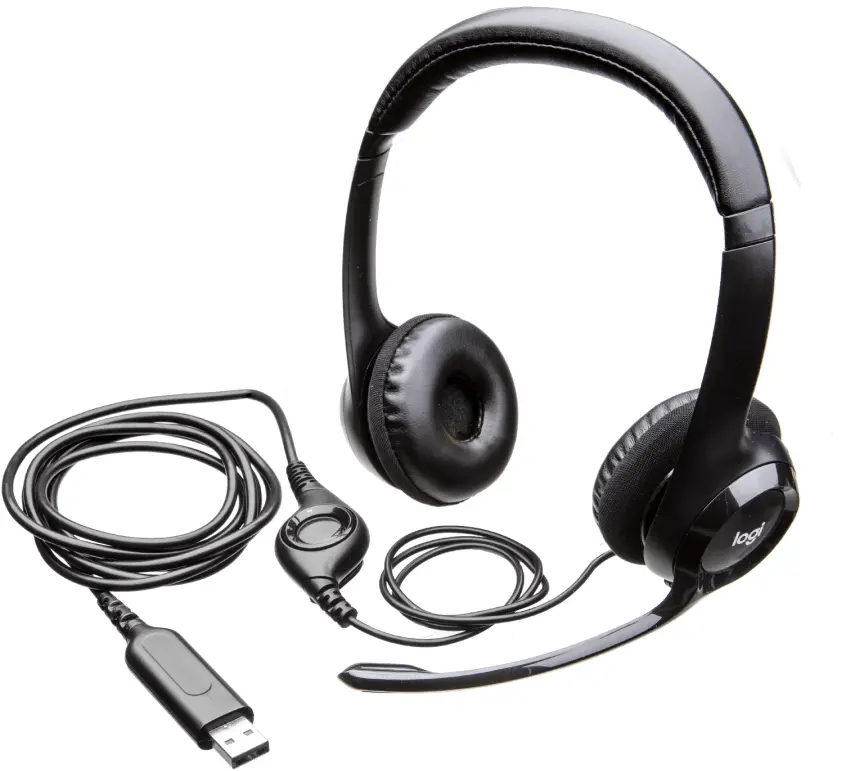 Слушалки, Logitech USB Headset H390 - image 5