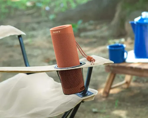 Тонколони, Sony SRS-XB23 Portable Bluetooth Speaker, coral red - image 3