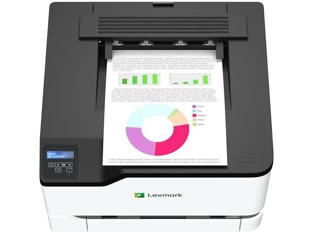 Лазерен принтер, Lexmark CS331dw A4 Colour Laser Printer - image 4
