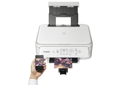 Мастилоструйно многофункционално устройство, Canon PIXMA TS5151 All-In-One, White - image 3