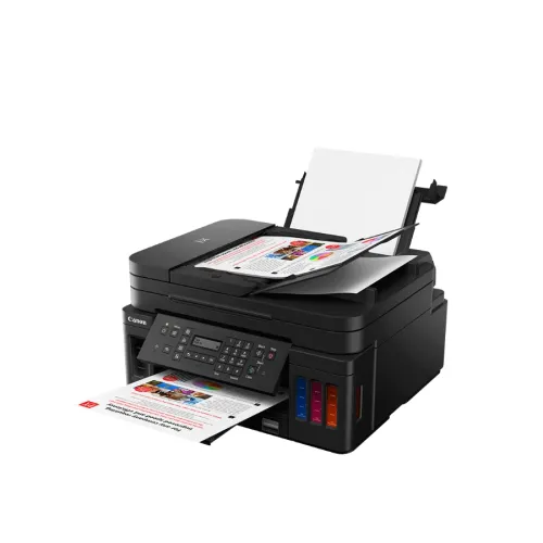 Мастилоструйно многофункционално устройство, Canon PIXMA G7040 All-In-One, Fax, Black - image 1