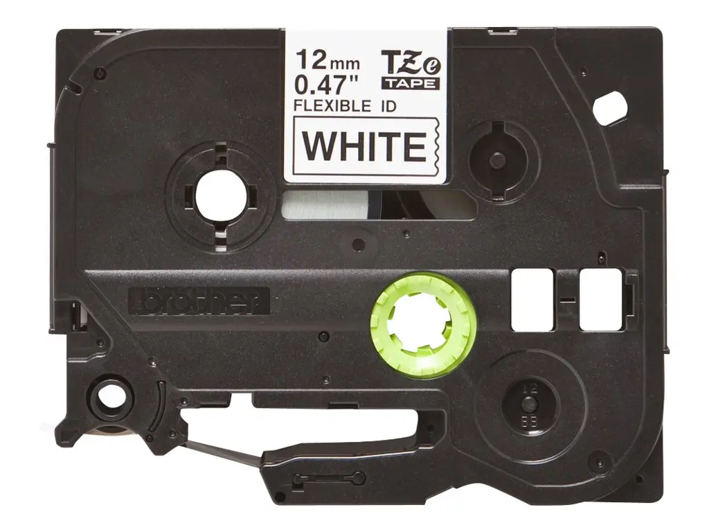 Consumabil, Brother TZe-FX231 Tape Black on White, Flexible ID, 12mm, 8m