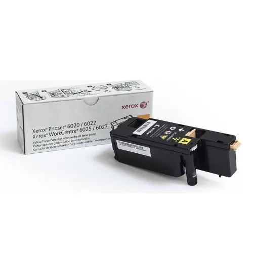 Консуматив, Xerox Yellow Toner, Phaser 6020/6022, WorkCentre 6025/6027 (Yield 1000) DMO