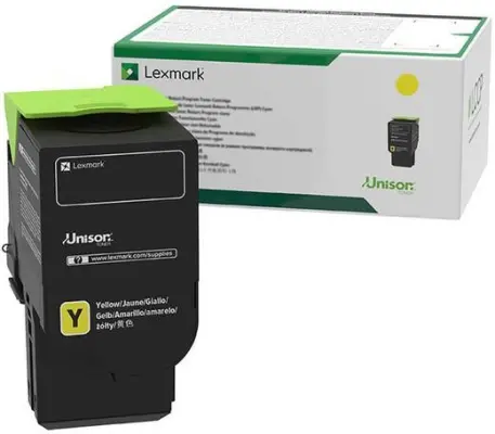 Консуматив, Lexmark C2320Y0 C/MC2325, 2425, 2535, MC2640 Yellow Return Programme 1K Toner Cartridge