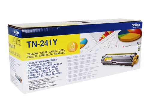Консуматив, Brother TN-241Y Toner Cartridge - image 2