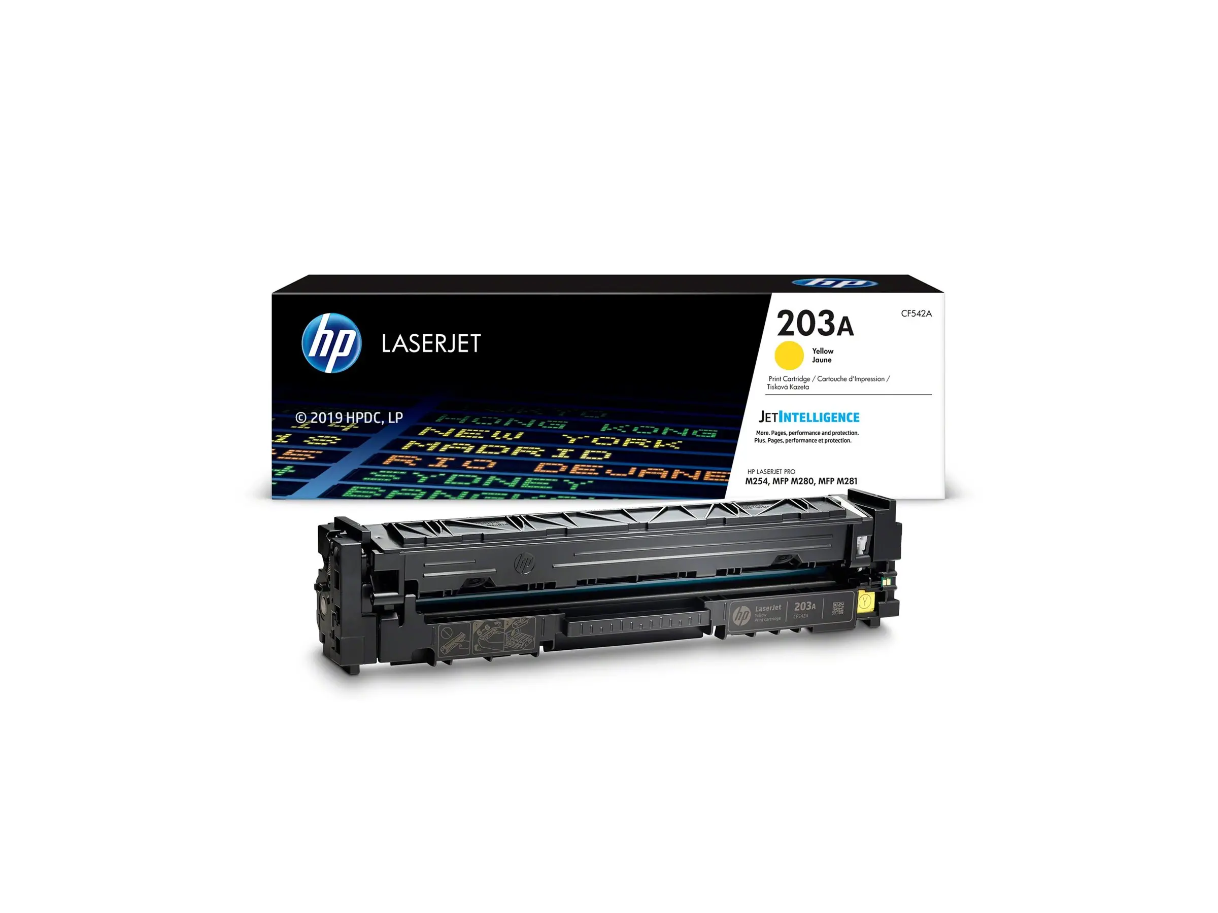 Консуматив, HP 203A Original Yellow LaserJet Toner Cartridge