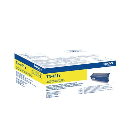Консуматив, Brother TN-421Y Toner Cartridge - image 1