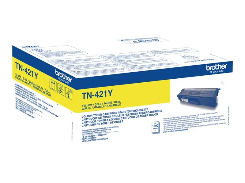 Консуматив, Brother TN-421Y Toner Cartridge - image 2