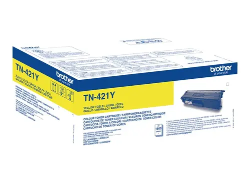 Consumabil, Brother TN-421Y Cartuș de toner Consumabil, Brother TN-421Y Cartuș de toner