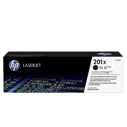 Консуматив, HP 201X High Capacity Black Original LaserJet Toner Cartridge (CF400X)