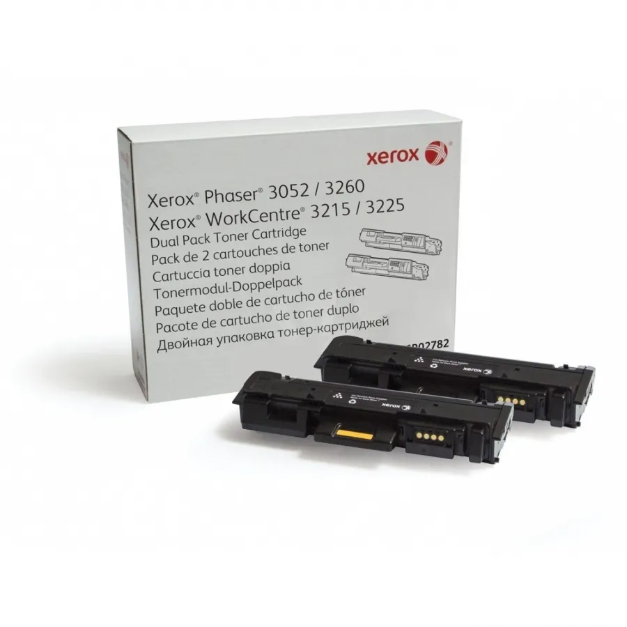 Консуматив, Xerox Phaser 3052, 3260/ WorkCentre 3215, 3225 Dual Pack Toner Cartridge