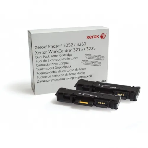Консуматив, Xerox Phaser 3052, 3260/ WorkCentre 3215, 3225 Dual Pack Toner Cartridge