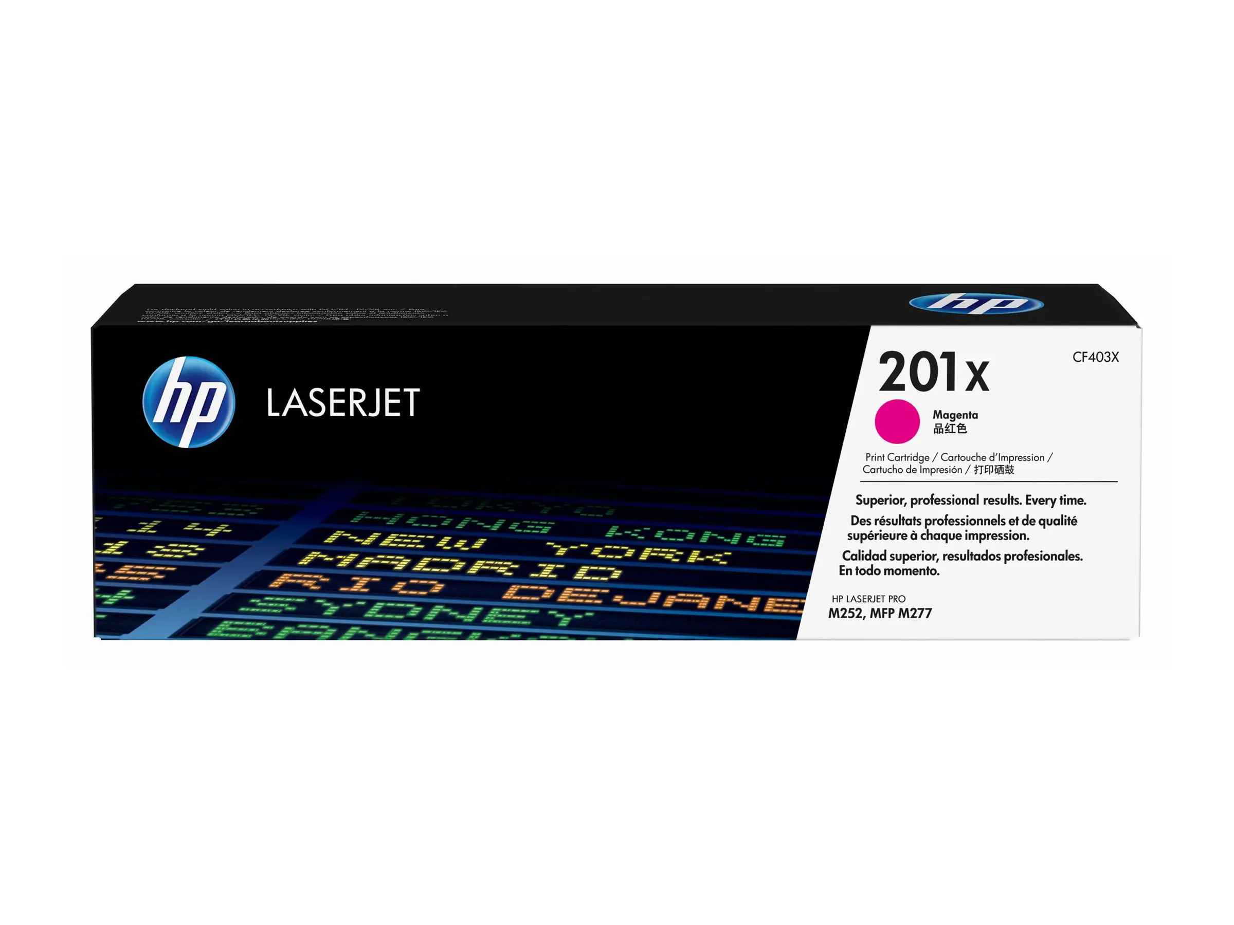 Consumabil, HP 201X Capacitate mare Magenta Cartuș de toner LaserJet original (CF403X)